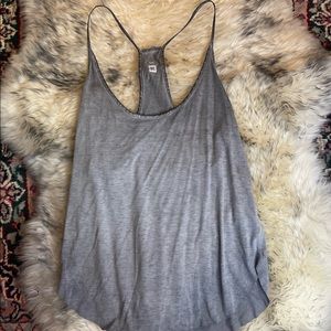 Me To We Women Gray Tank Top Size S